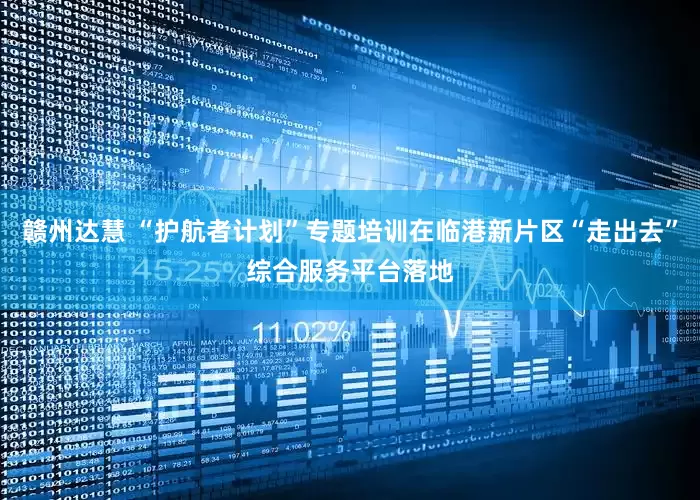 赣州达慧 “护航者计划”专题培训在临港新片区“走出去”综合服务平台落地