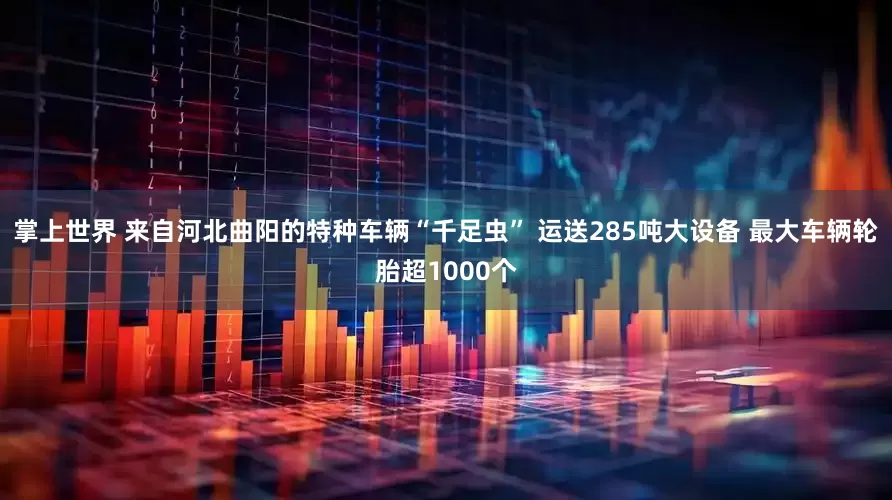 掌上世界 来自河北曲阳的特种车辆“千足虫” 运送285吨大设备 最大车辆轮胎超1000个